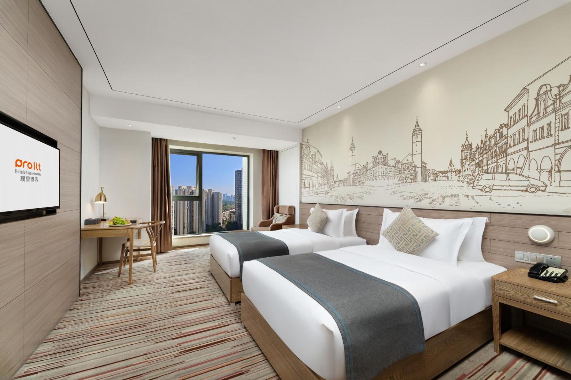Chengdu Prolit Hotel Экстерьер фото